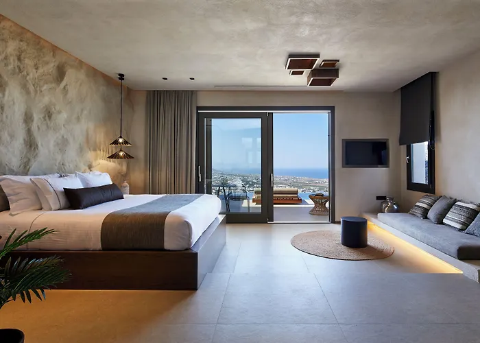 Villa North Santorini - A Luxury